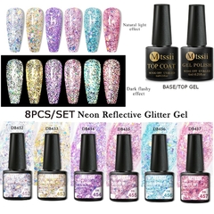 Kit com 10 ou 12PCS esmalte em Gel UV - lindi