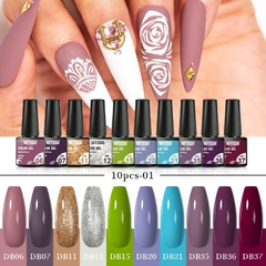 Kit com 10 ou 12PCS esmalte em Gel UV - loja online