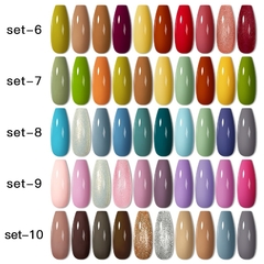 Kit com 10 ou 12PCS esmalte em Gel UV - comprar online