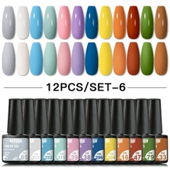 Kit com 10 ou 12PCS esmalte em Gel UV - loja online