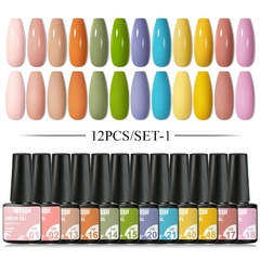 Kit com 10 ou 12PCS esmalte em Gel UV - comprar online