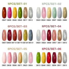 Kit com 10 ou 12PCS esmalte em Gel UV - loja online