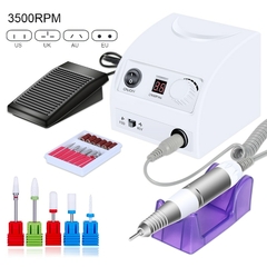 Imagem do micro motor manicure novo Design Nail Drill 35000 RPM/20000 RPM