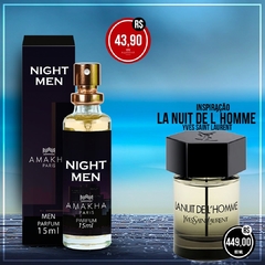 NIGHT MEN perfume masculino 15ml
