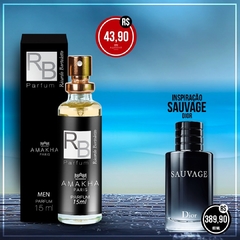 RB romântico perfume masculino 15ml