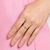 Anel Skinny Ring Coração Tam 12 513065 - Rommanel na internet