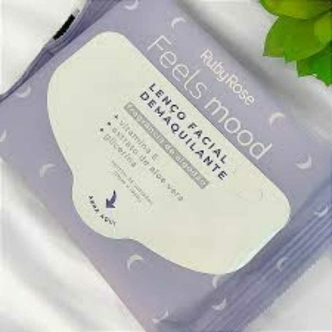 Lenço Demaquilante Feels Mood - Ruby Rose