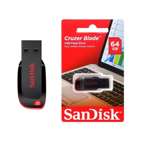 Pendrive USB 2.0 de 64GB SanDisk