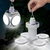 Lámpara LED Plegable para Camping con Panel Solar