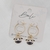 Aros Argollas con dije Vaca