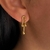 Aros argolla doble - comprar online
