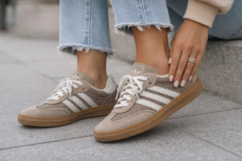 Tênis Adidas Samba Cardboard Marrom