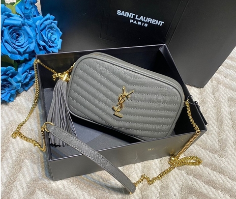 Bolsa Saint Laurent Cinza