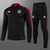 Kit Treino Manchester United Preto 21/22 -Adidas Masculino