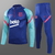 Conjunto de Treino Barcelona Azul e Verde Água 21/22 - Nike Masculino