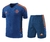 Kit Treino Manchester United Azul 22/23 - Adidas Masculina