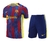 Kit Treino Barcelona Vermelho e Azul 23/24-Nike Masculina