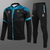 Kit Treino Napoli Preto 21/22 -Adidas Masculino