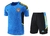 Kit de treino Manchester United Azul 22- Adidas Masculina