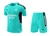 Kit de treino Real Madrid Verde Água 22- Adidas Masculina
