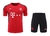 Kit treino FC Bayern Munchen Vermelho 22- Adidas Masculina