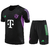 Kit Treino FC Bayern Munchen Preto 23/24-Adidas Masculina