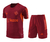 Kit Treino Manchester United Vermelho 23/24-Adidas Masculina