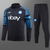 Kit Treino Napoli Preto 22/23-Armani Masculino