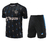 Kit Treino Manchester United Preto 23/24- Adidas Masculina