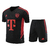 Kit Treino FC Bayern Munchen Preto 23/24- Adidas Masculina