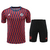 Kit Treino FC Bayern Munchen Preto e Vermelho 23/24- Adidas Masculina
