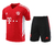 Kit Treino FC Bayern Munchen Vermelho 23/24- Adidas Masculina