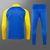 Kit Treino Al Nassr Azul e Amarelo 22/23-Nike Masculino - comprar online
