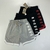 Short Jordan Preto/Cinza/Vermelho - Masculino