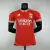 Camisa Benfica 23/24 Jogador Adidas Masculina - Vermelho e Branco