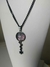 Colar Chave Roda de Hécate - Roda Strophalos - Cor Preto - aço inoxidável - comprar online