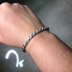 Pulseira Cordão em Prata 925 5mm - comprar online