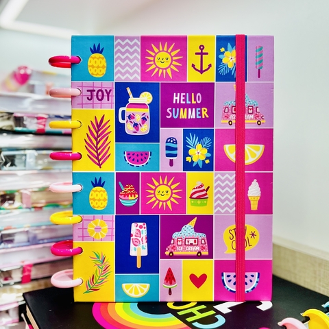 Caderno de Disco A5 Buendia Verão