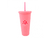 Copo Canudo Texturizado 700ml Girl Boss Fosco Uatt?