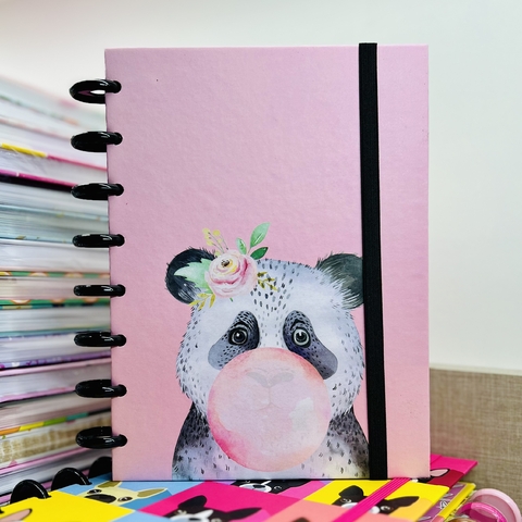 Caderno de Disco A5 Buendia Pandinha