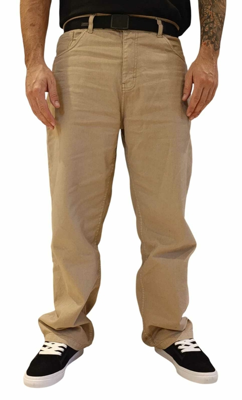 JEANS BOAD BEIGE - comprar online