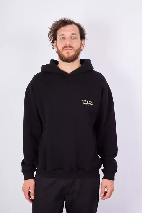 HOODIE BUILTTO - NEGRO - comprar online
