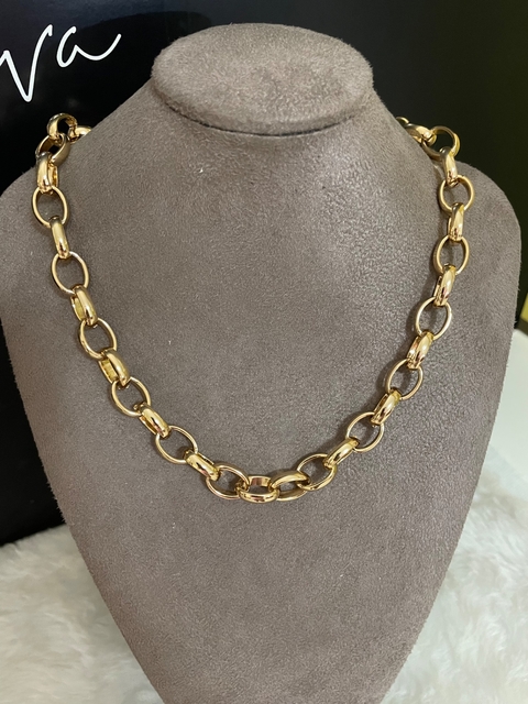 Colar elos redondo ref 9750