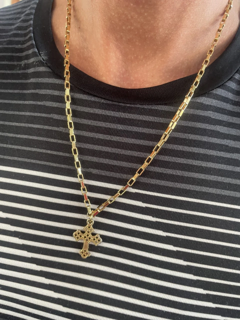 Colar Cruz for men ref 7669