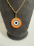 Colar Olho grego brilho ref 7548 - comprar online