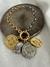 Pulseira duo fé medalhas ref 7622