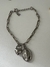 Pulseira consagração cadeado NS ródio ref 1888