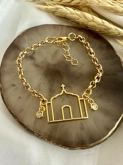 Pulseira igrejinha ref 5646