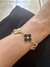 Conjunto trevo black ouro ref 2334 na internet