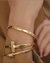 Bracelete Inspiração Cartier ref 0521 - Aline Paiva Store